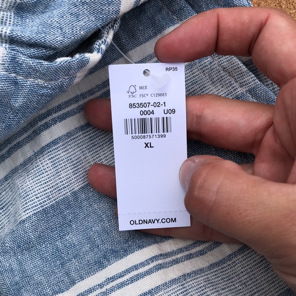 Linen-Blend Jogger Shorts 7-inch inseam - Picture 4 of 7